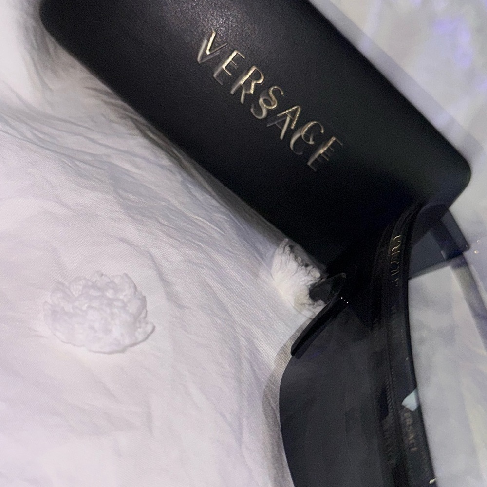 Versace Sleek Black Sunglasses